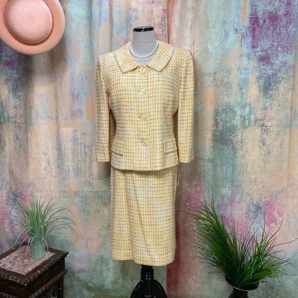 NEW 📌Talbots  Great looking Elegant Skirt Suit for the Church, Wedding Party .. - Picture 1 of 16
